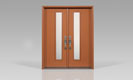 Clopay Smooth Fiberglass Collection FS9031-L with CLARION™ Clear Glass