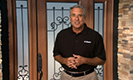 Gary with Arbor Grove Entry Door 
