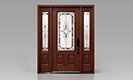 Clopay Arbor Grove Fiberglass Collection Entry Doors - with Addison Glass 